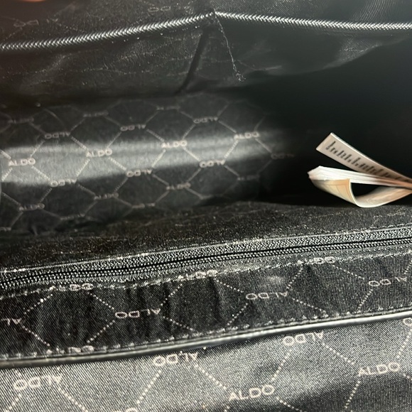 Aldo Caiillaa Baroque and Tiger Print Satchel Handbag - Picture 8 of 9